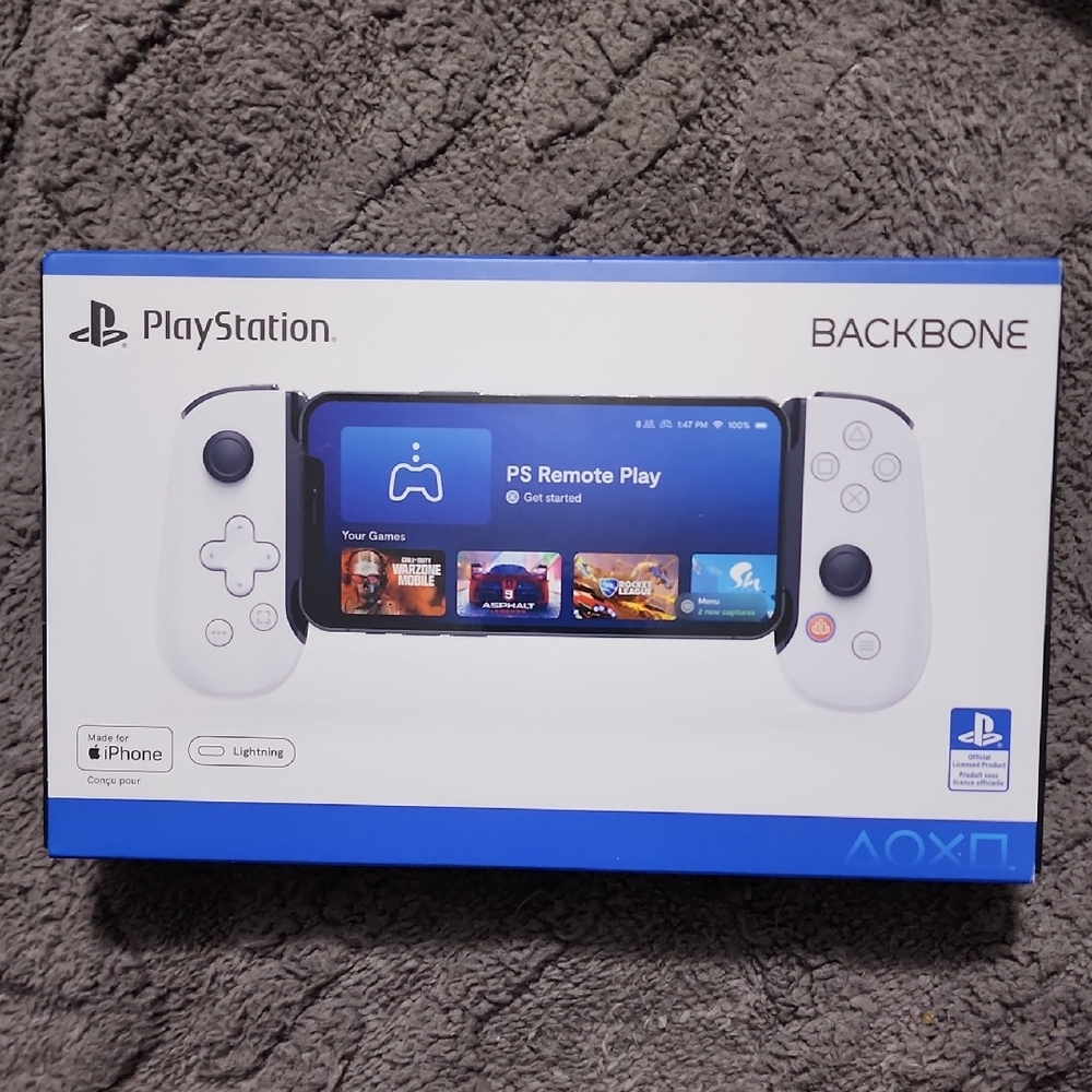 Sony PlayStation Backbone Controller - White